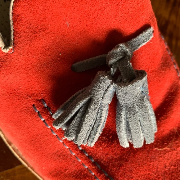 Johnston & Murphy Red Suede Loafer - Picture 7 of 7